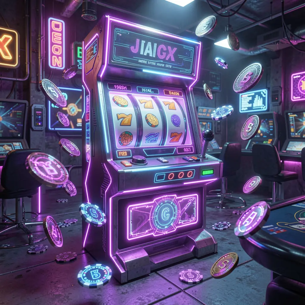 TTTTPH – Experience dynamic slot gameplay and rewarding spins Close up view of a modern slot machine with bright reels and scattered coins representing big wins and dynamic gameplay at TTTTPH online slots in the Philippines